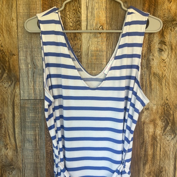 STELLA PARKER COLLECTION Striped Front Dress. Sz XL. - Picture 6 of 14
